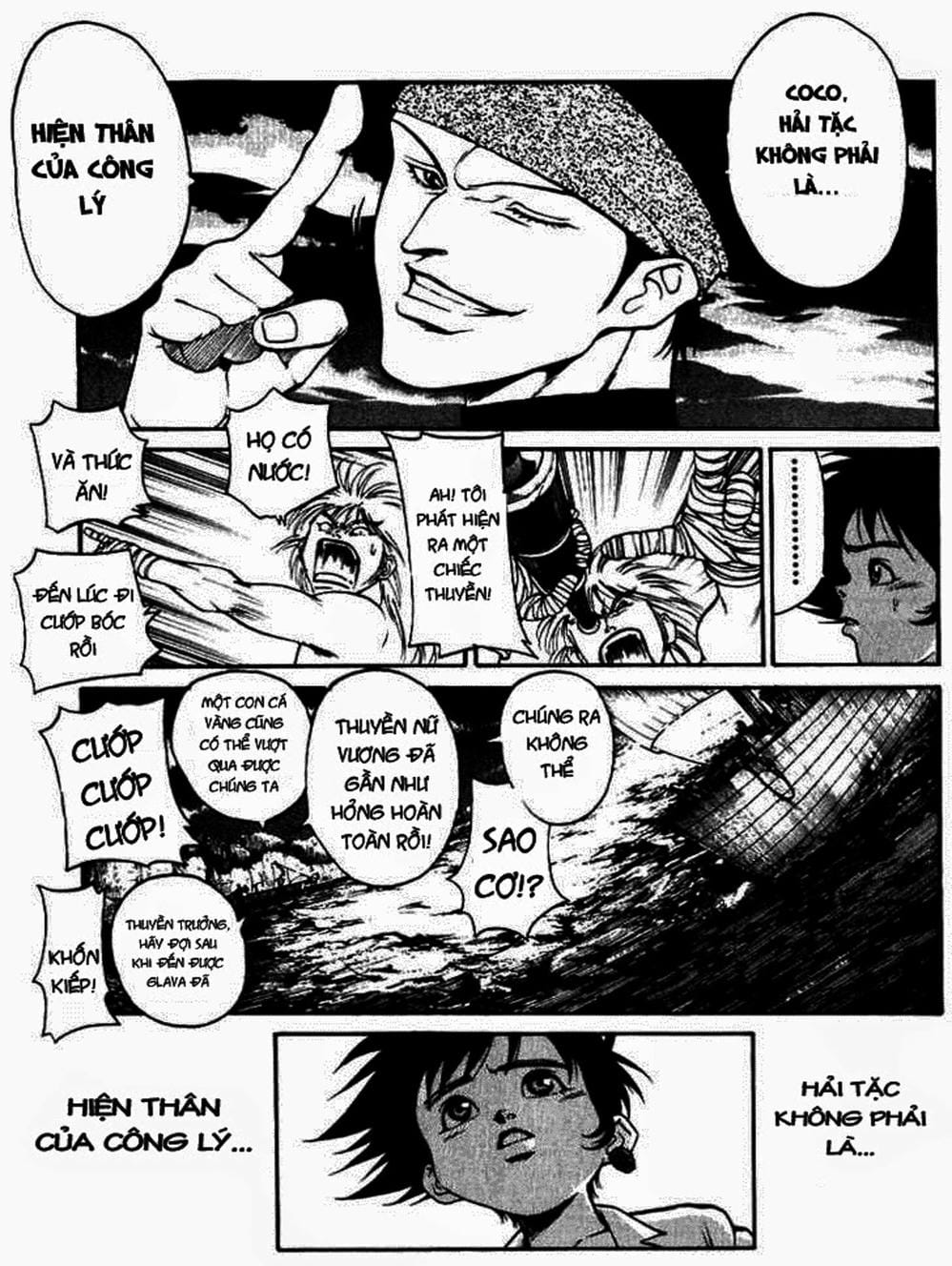 Truyện Tranh Vua Trên Biển - Full Ahead Coco trang 4
