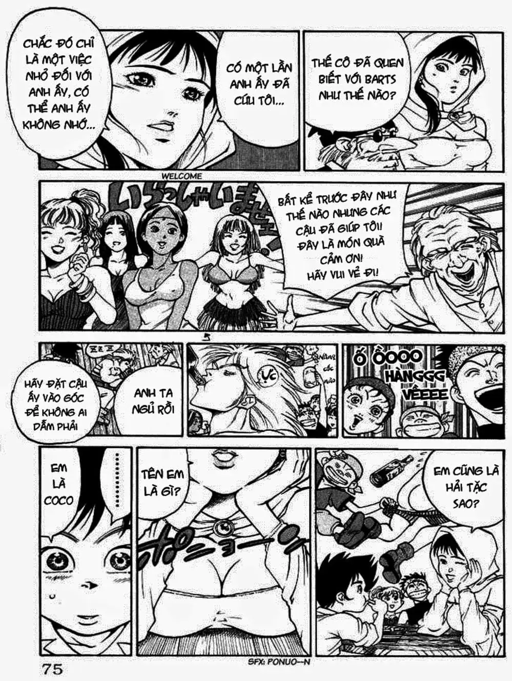 Truyện Tranh Vua Trên Biển - Full Ahead Coco trang 4