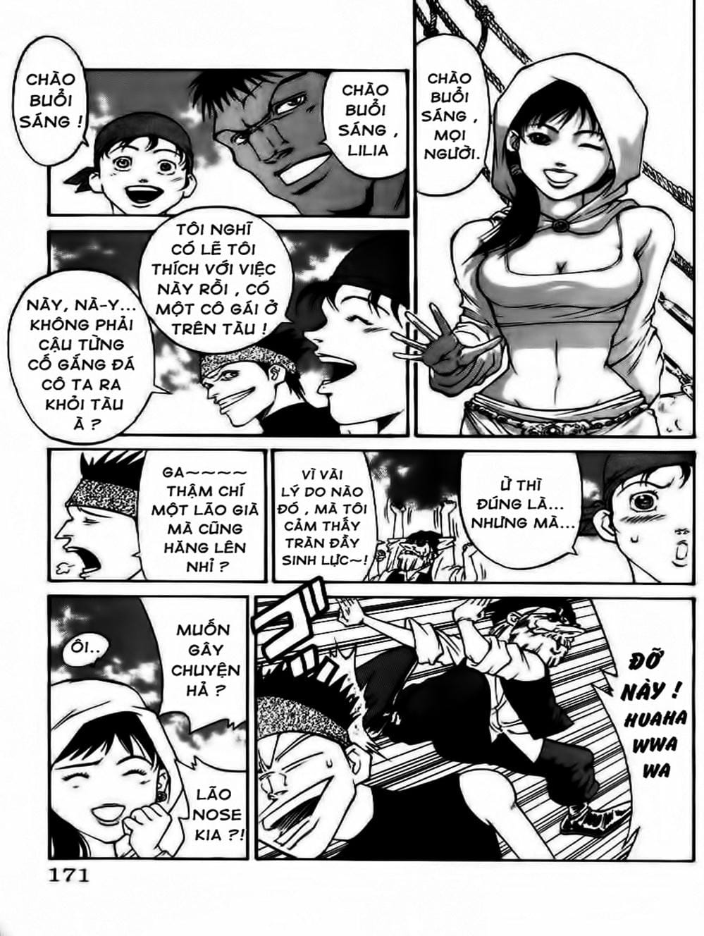 Truyện Tranh Vua Trên Biển - Full Ahead Coco trang 4
