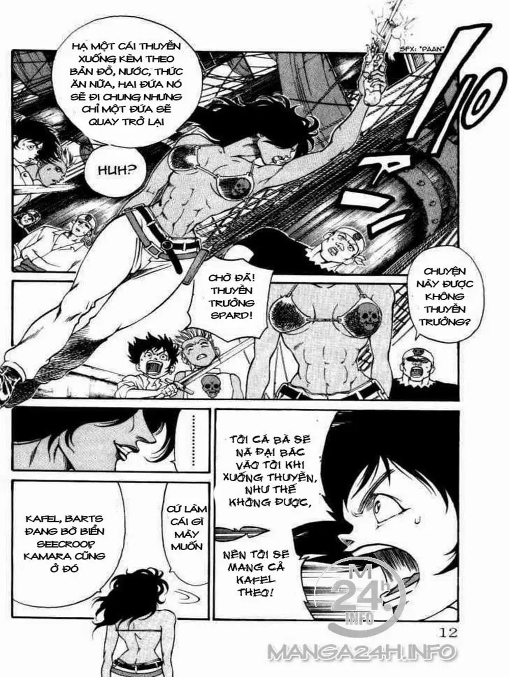 Truyện Tranh Vua Trên Biển - Full Ahead Coco trang 4