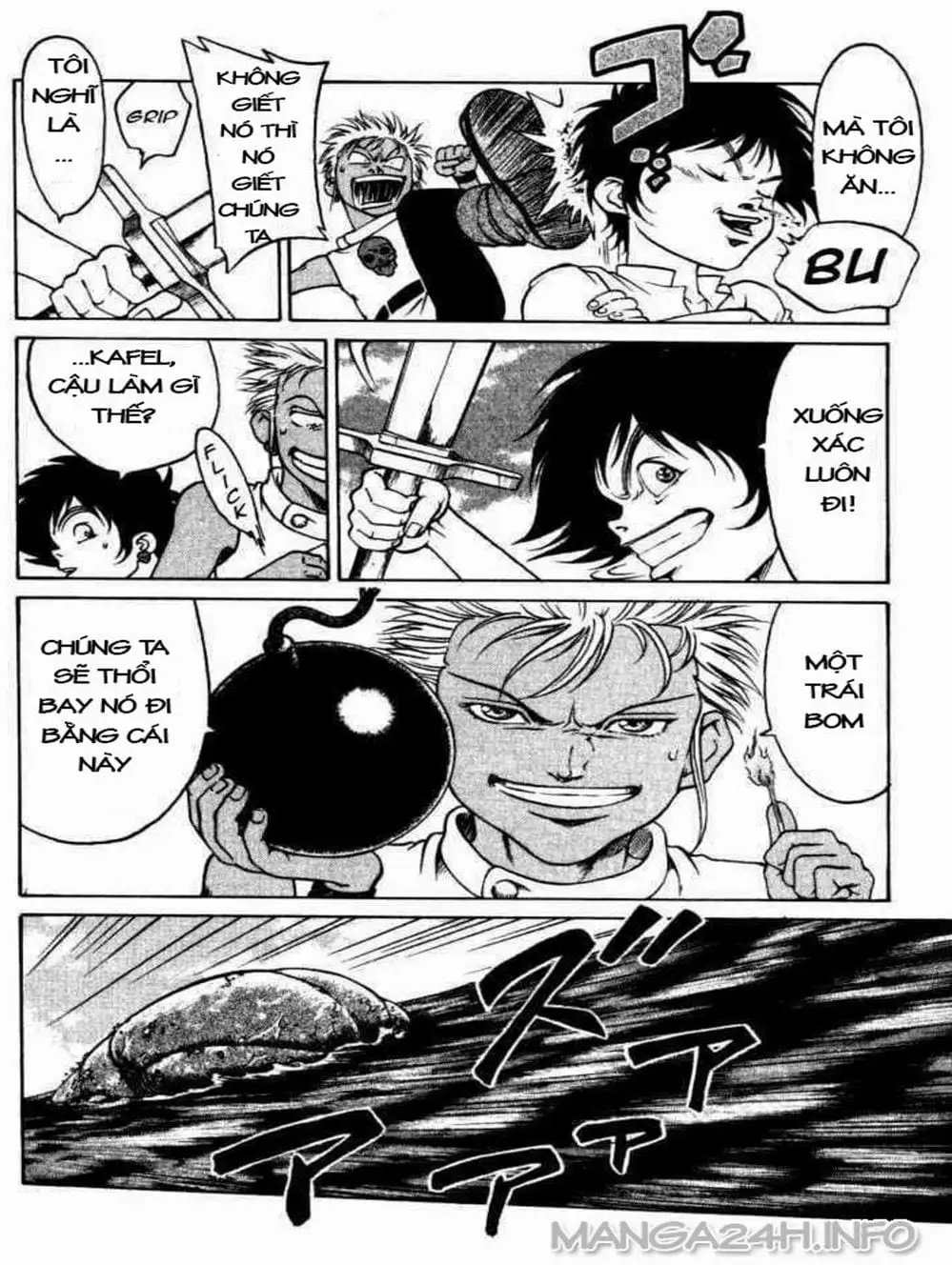 Truyện Tranh Vua Trên Biển - Full Ahead Coco trang 4