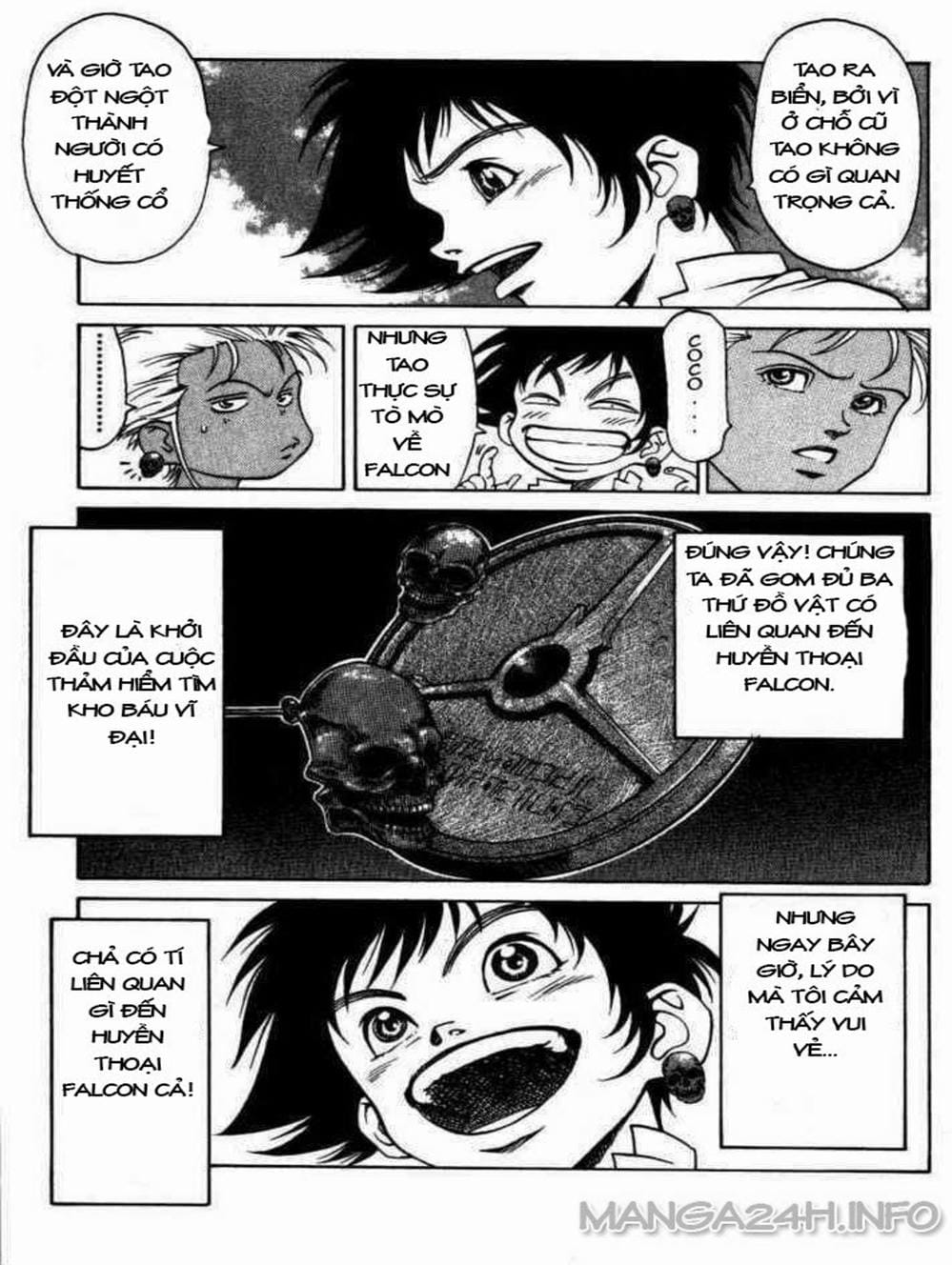 Truyện Tranh Vua Trên Biển - Full Ahead Coco trang 4