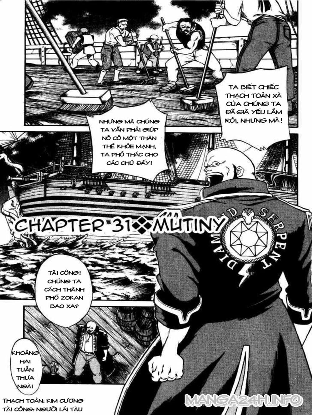 Truyện Tranh Vua Trên Biển - Full Ahead Coco trang 4