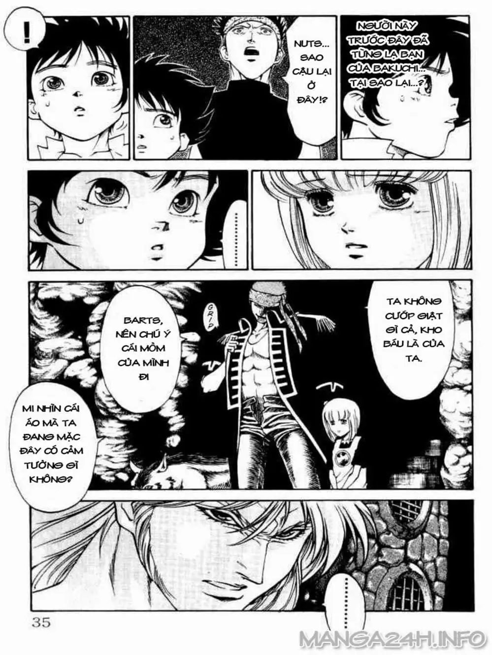 Truyện Tranh Vua Trên Biển - Full Ahead Coco trang 4