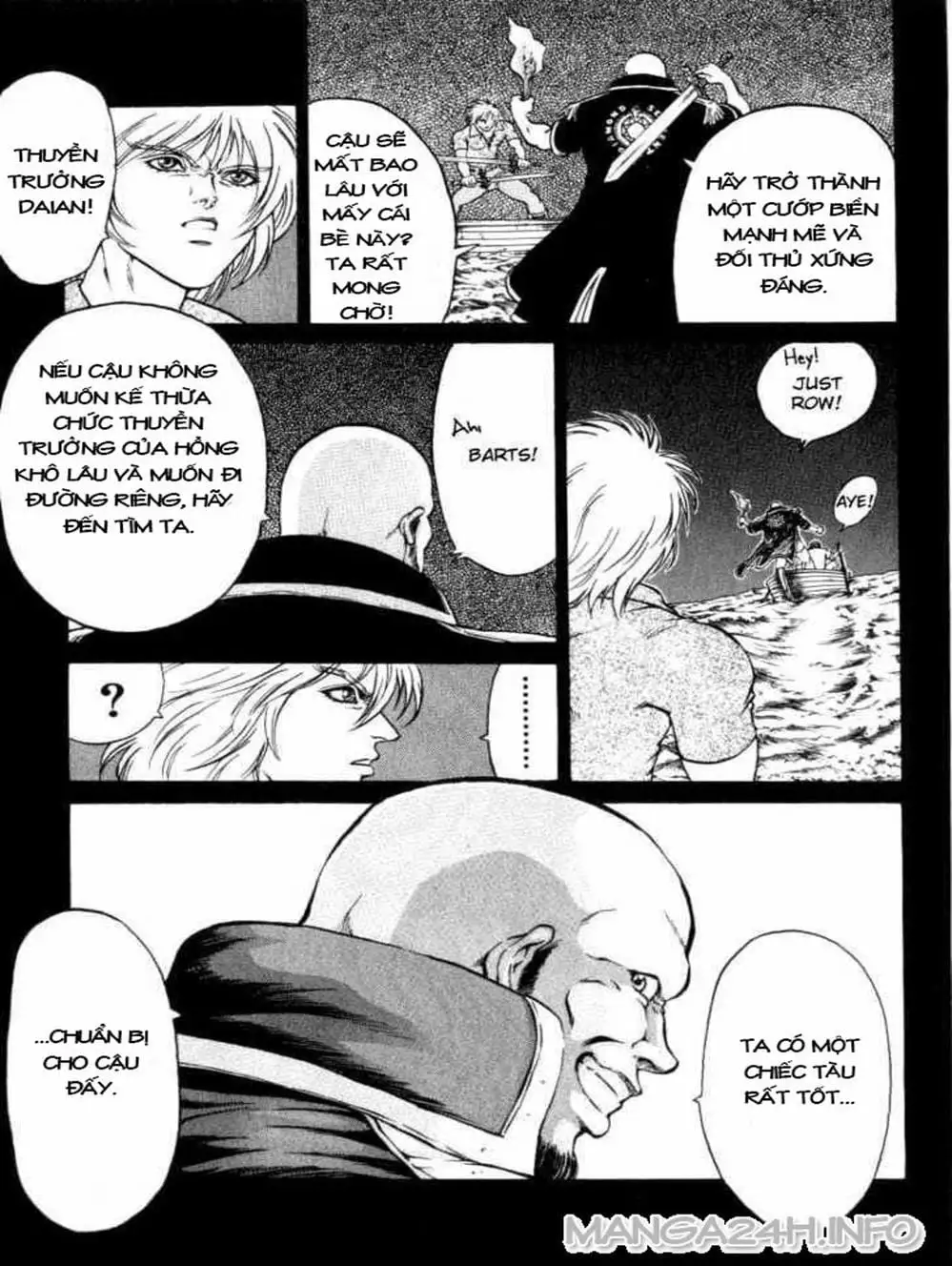 Truyện Tranh Vua Trên Biển - Full Ahead Coco trang 4