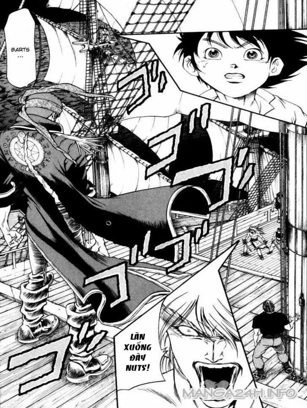 Truyện Tranh Vua Trên Biển - Full Ahead Coco trang 4