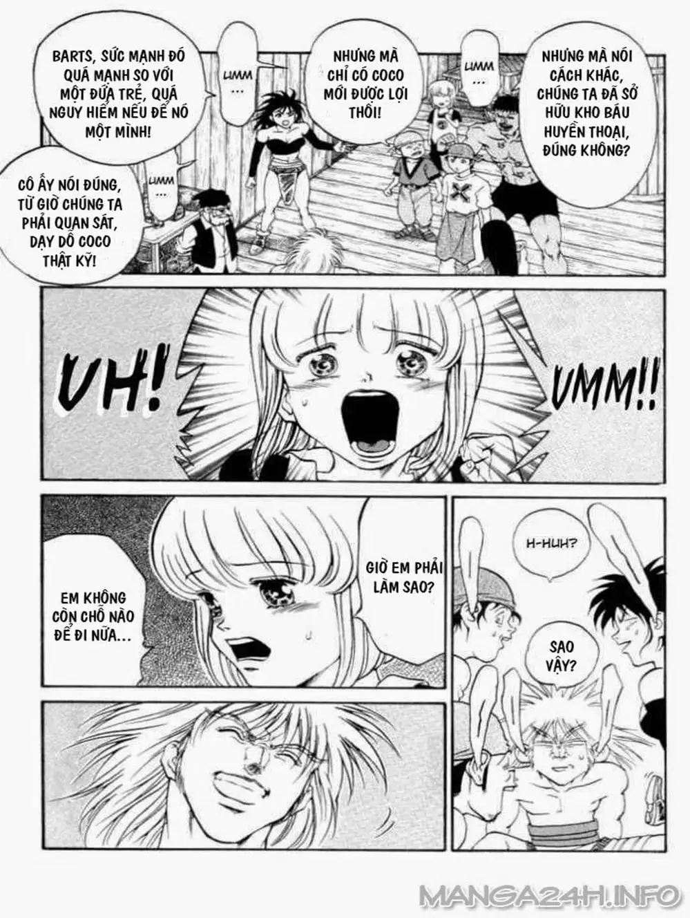 Truyện Tranh Vua Trên Biển - Full Ahead Coco trang 4