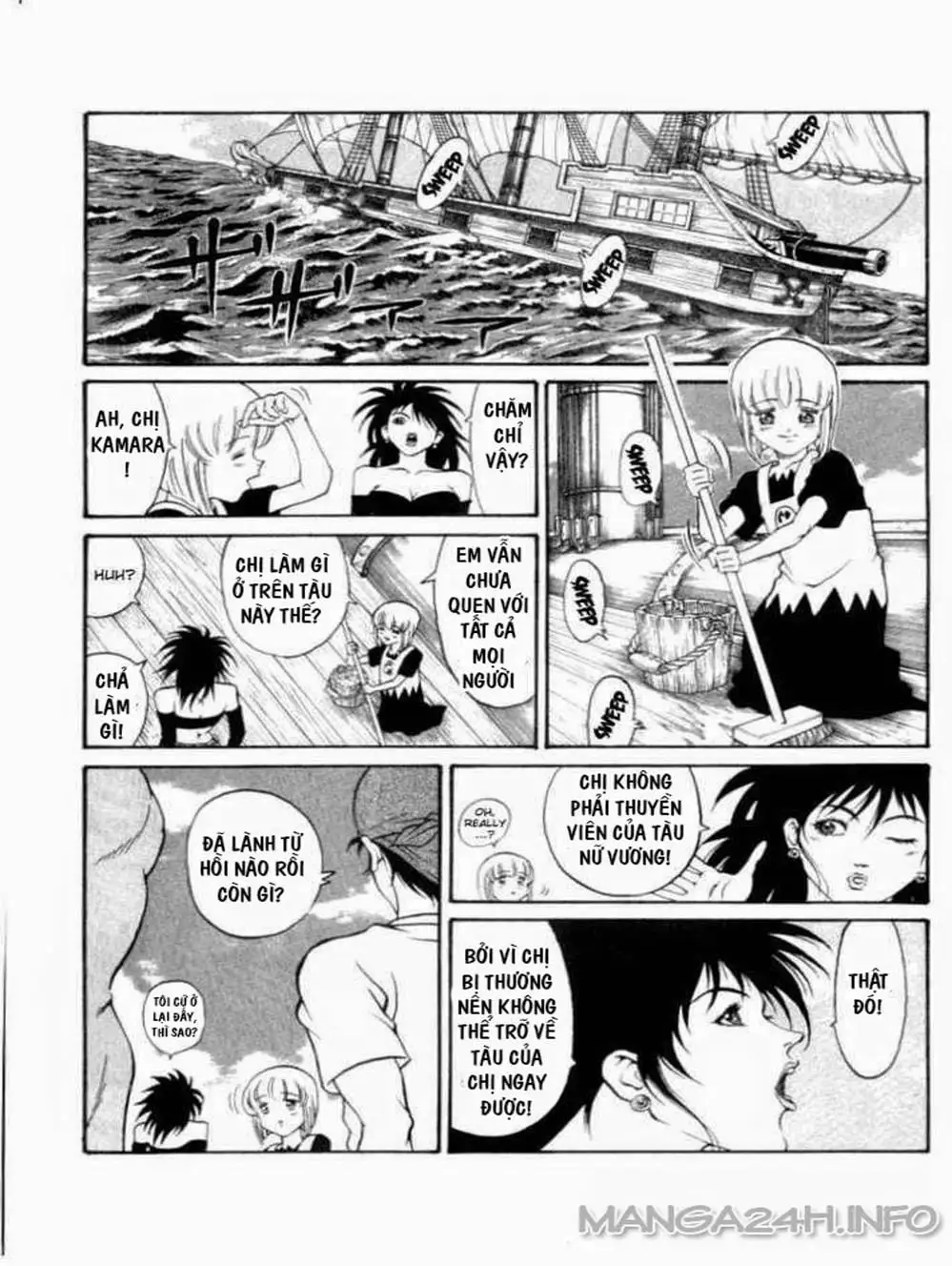 Truyện Tranh Vua Trên Biển - Full Ahead Coco trang 4