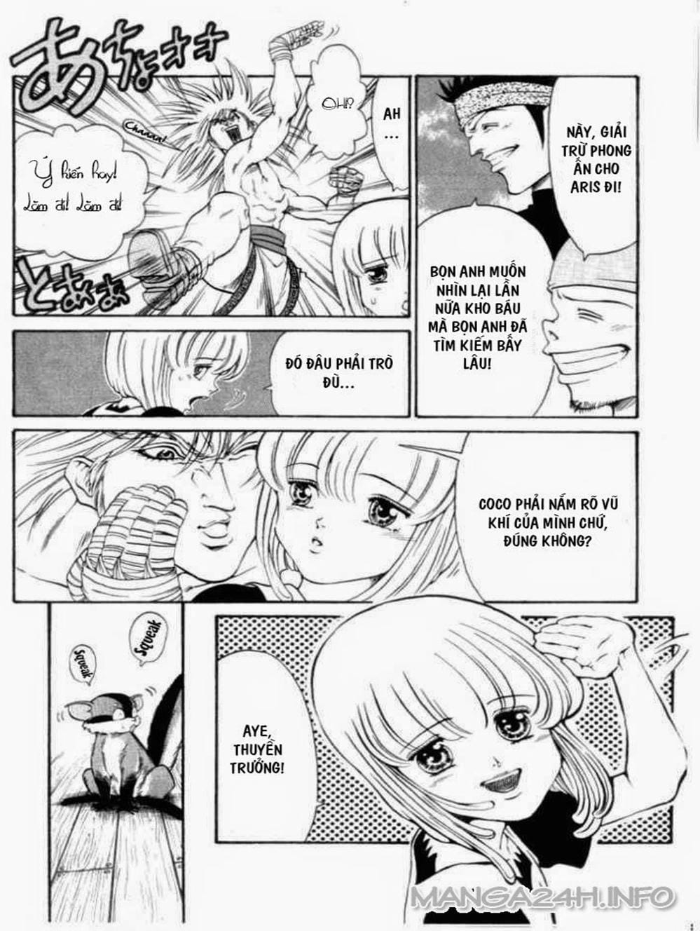 Truyện Tranh Vua Trên Biển - Full Ahead Coco trang 4