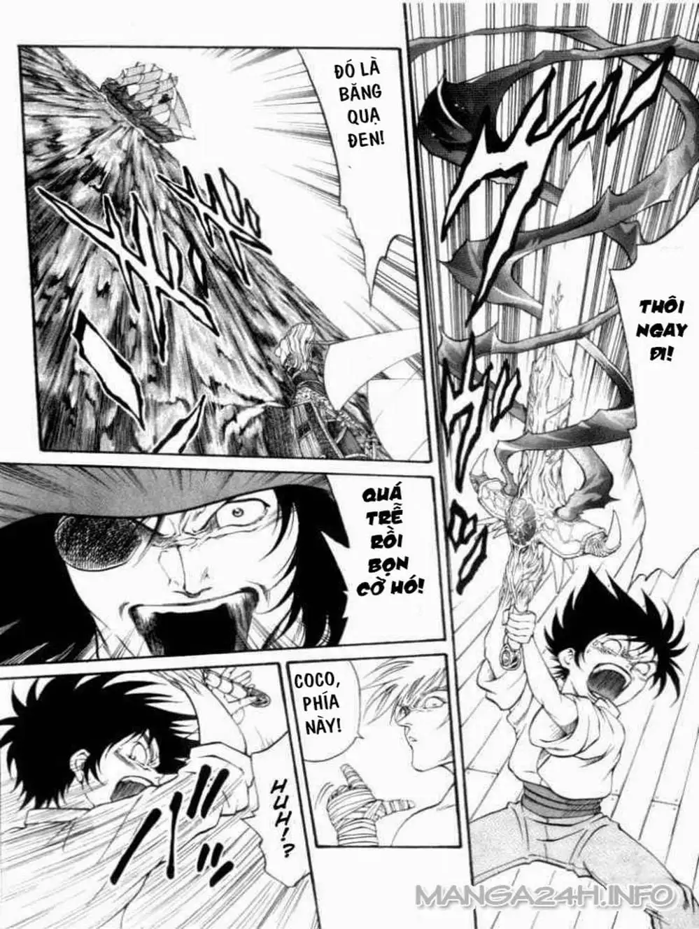 Truyện Tranh Vua Trên Biển - Full Ahead Coco trang 4