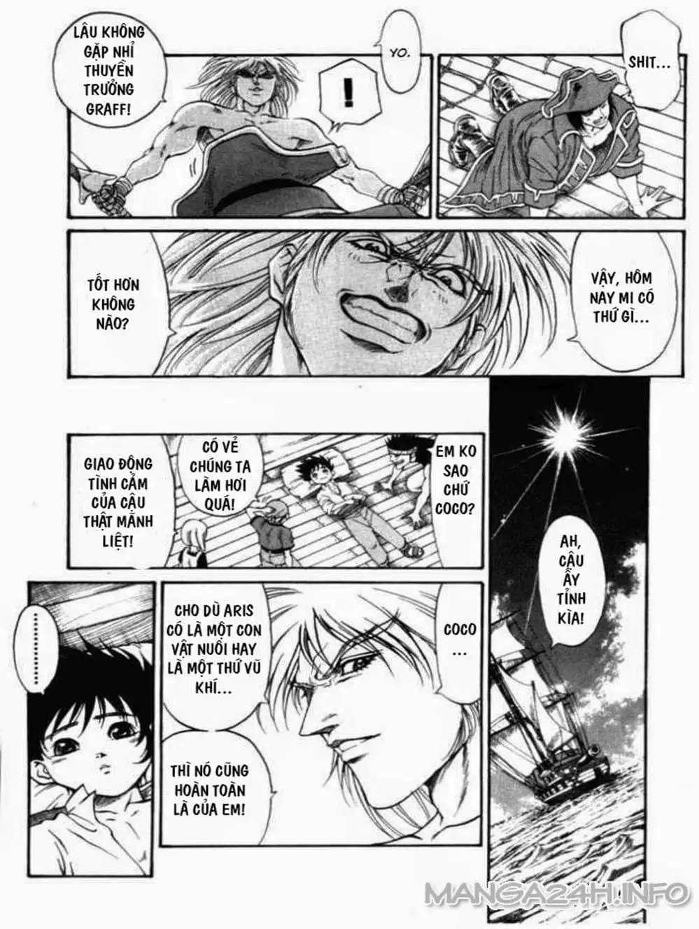Truyện Tranh Vua Trên Biển - Full Ahead Coco trang 4