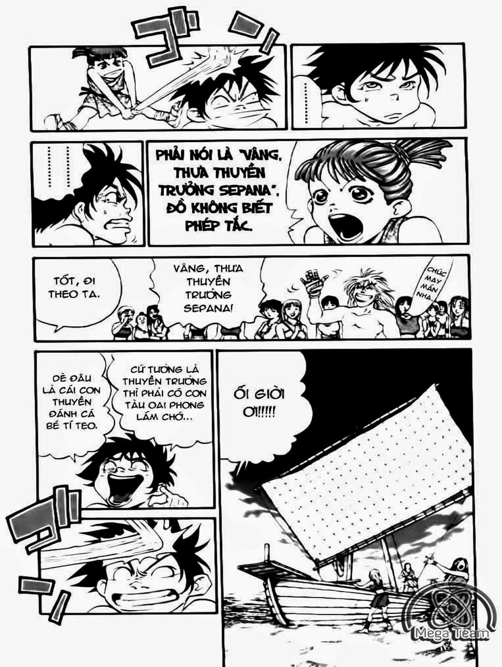 Truyện Tranh Vua Trên Biển - Full Ahead Coco trang 4