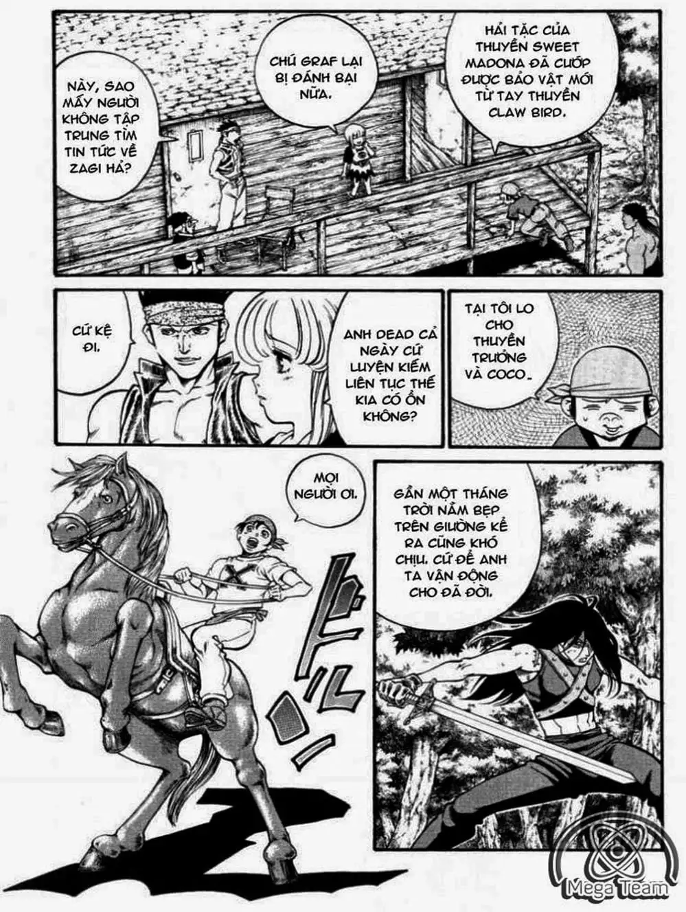 Truyện Tranh Vua Trên Biển - Full Ahead Coco trang 4