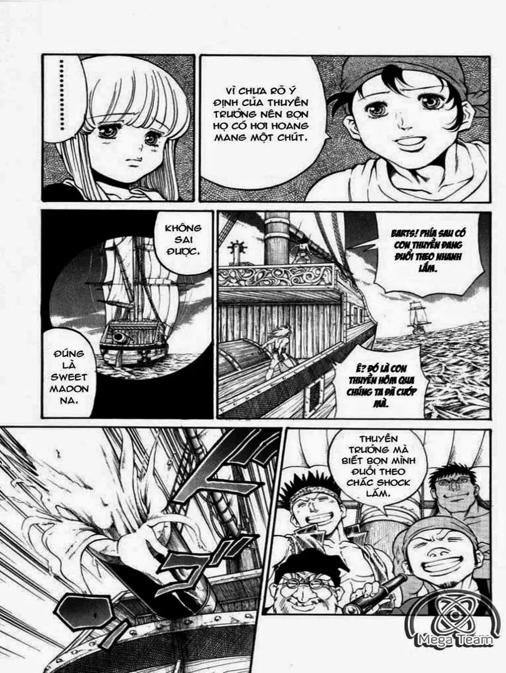 Truyện Tranh Vua Trên Biển - Full Ahead Coco trang 4