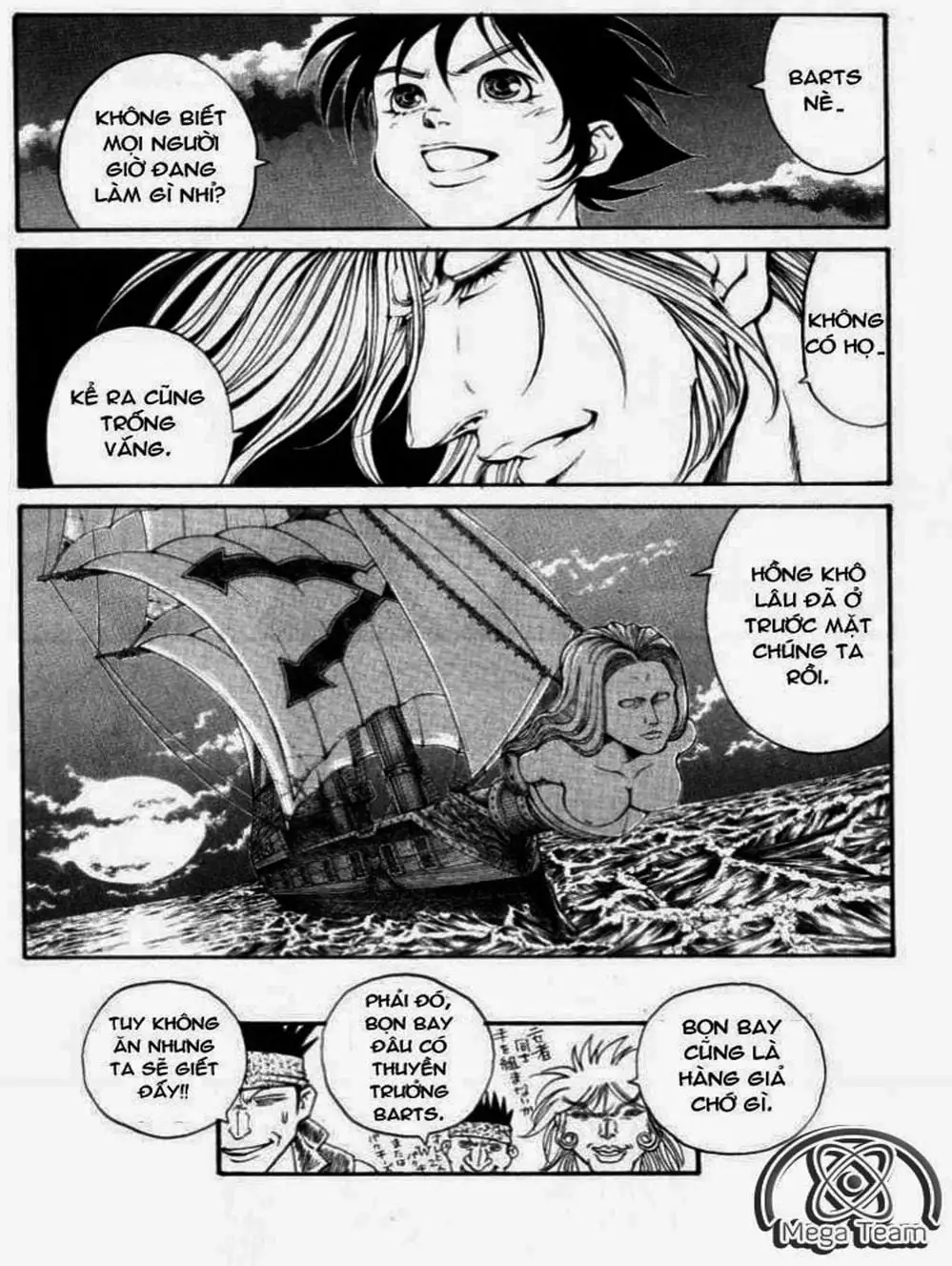 Truyện Tranh Vua Trên Biển - Full Ahead Coco trang 4