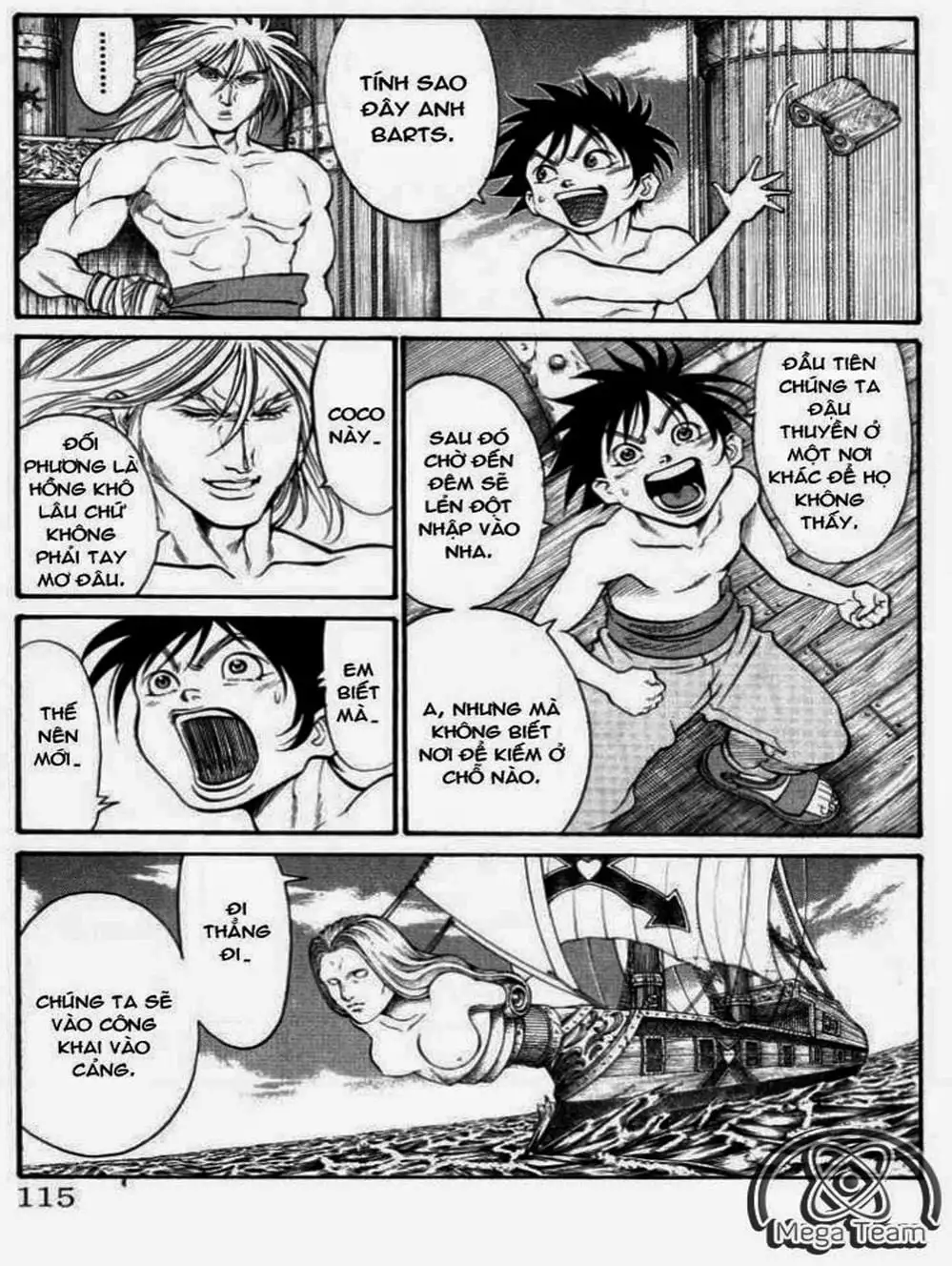 Truyện Tranh Vua Trên Biển - Full Ahead Coco trang 4