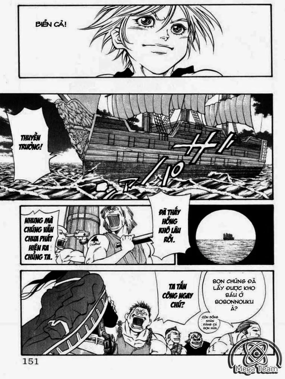 Truyện Tranh Vua Trên Biển - Full Ahead Coco trang 4