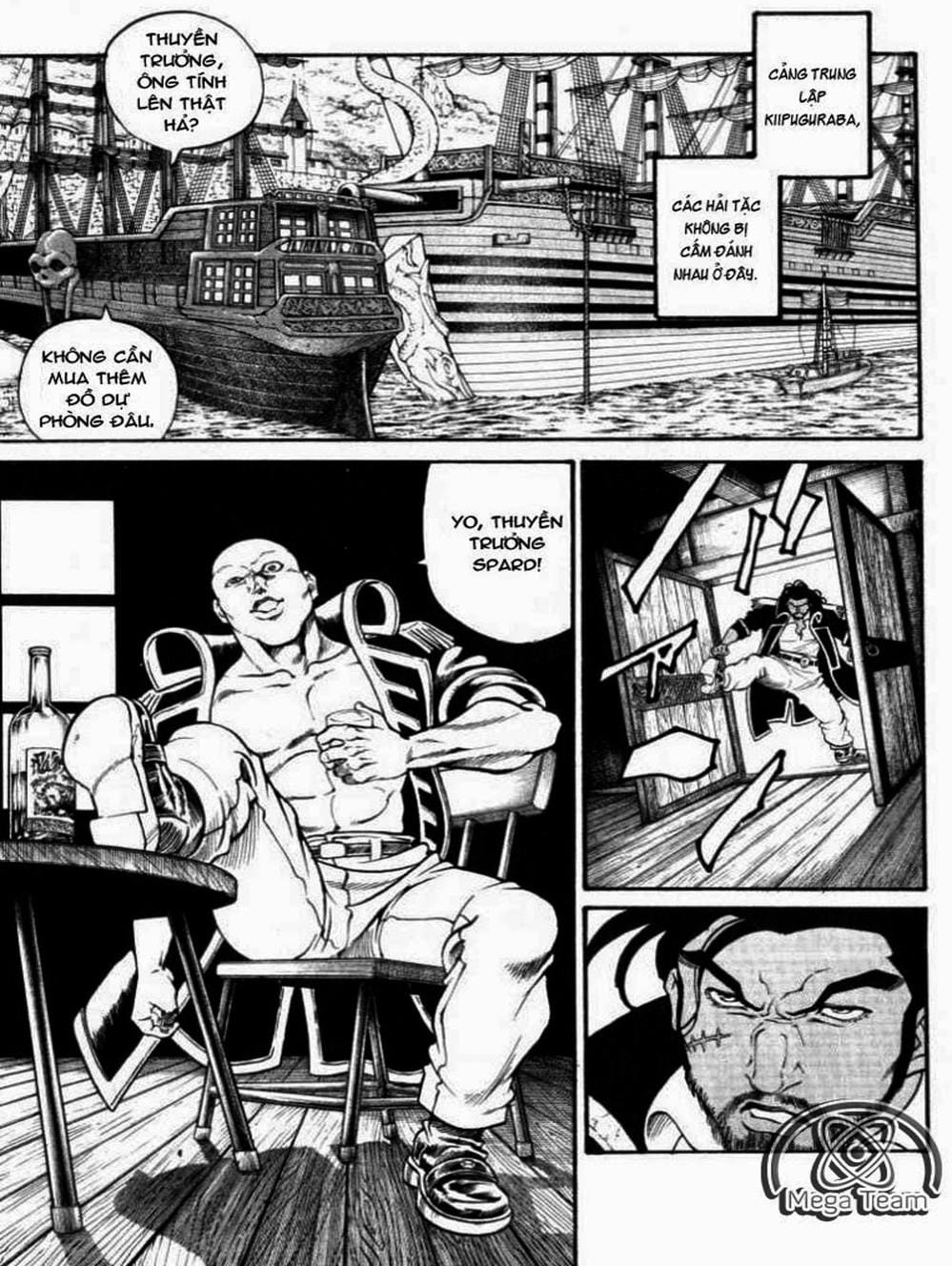 Truyện Tranh Vua Trên Biển - Full Ahead Coco trang 4
