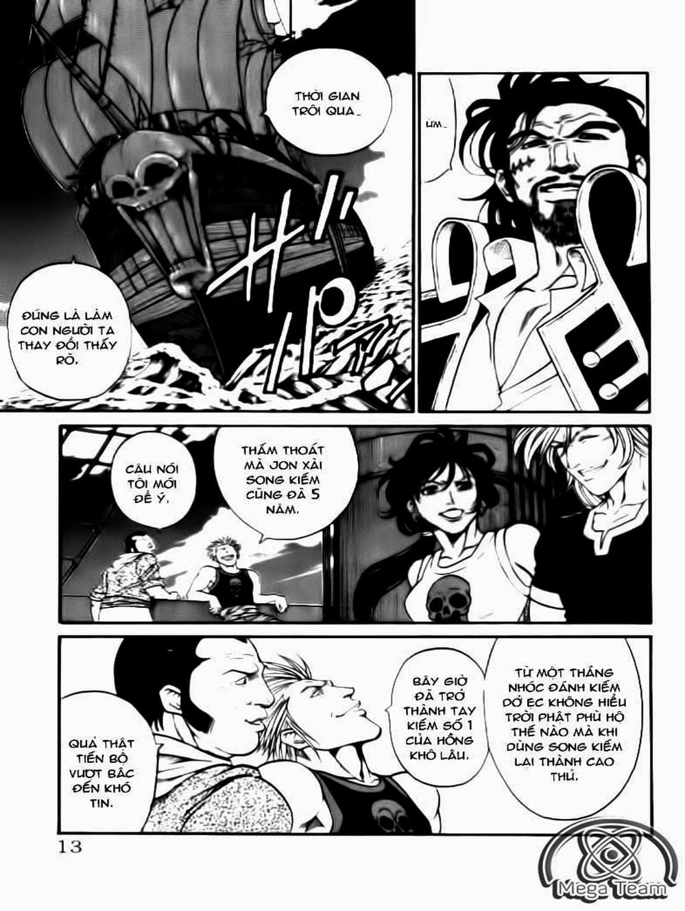 Truyện Tranh Vua Trên Biển - Full Ahead Coco trang 4