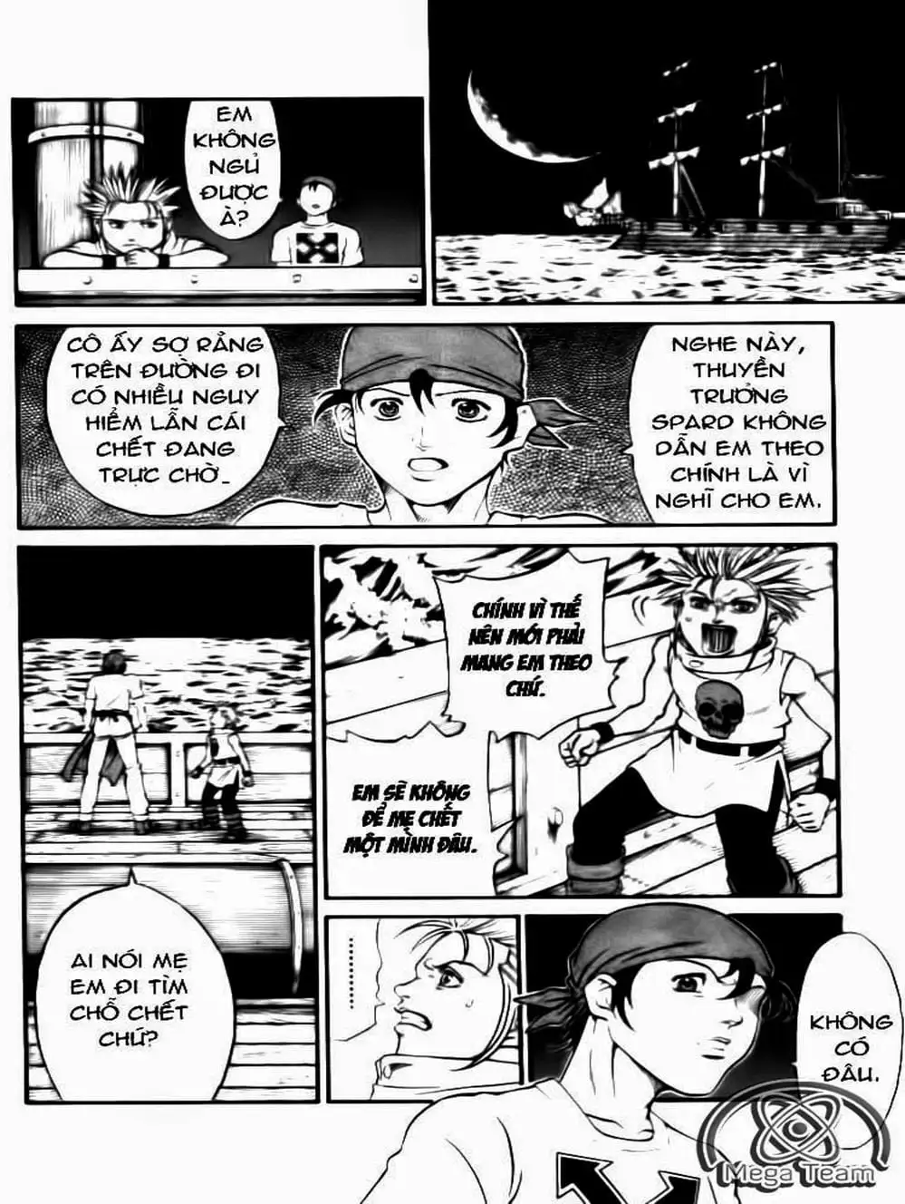 Truyện Tranh Vua Trên Biển - Full Ahead Coco trang 4