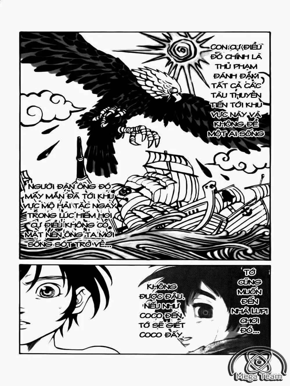 Truyện Tranh Vua Trên Biển - Full Ahead Coco trang 4