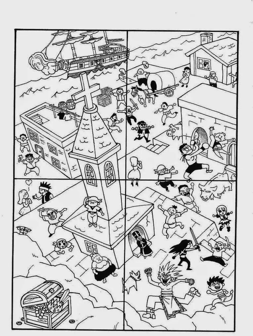 Truyện Tranh Vua Trên Biển - Full Ahead Coco trang 4