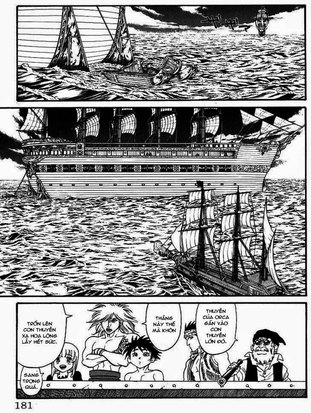 Truyện Tranh Vua Trên Biển - Full Ahead Coco trang 4