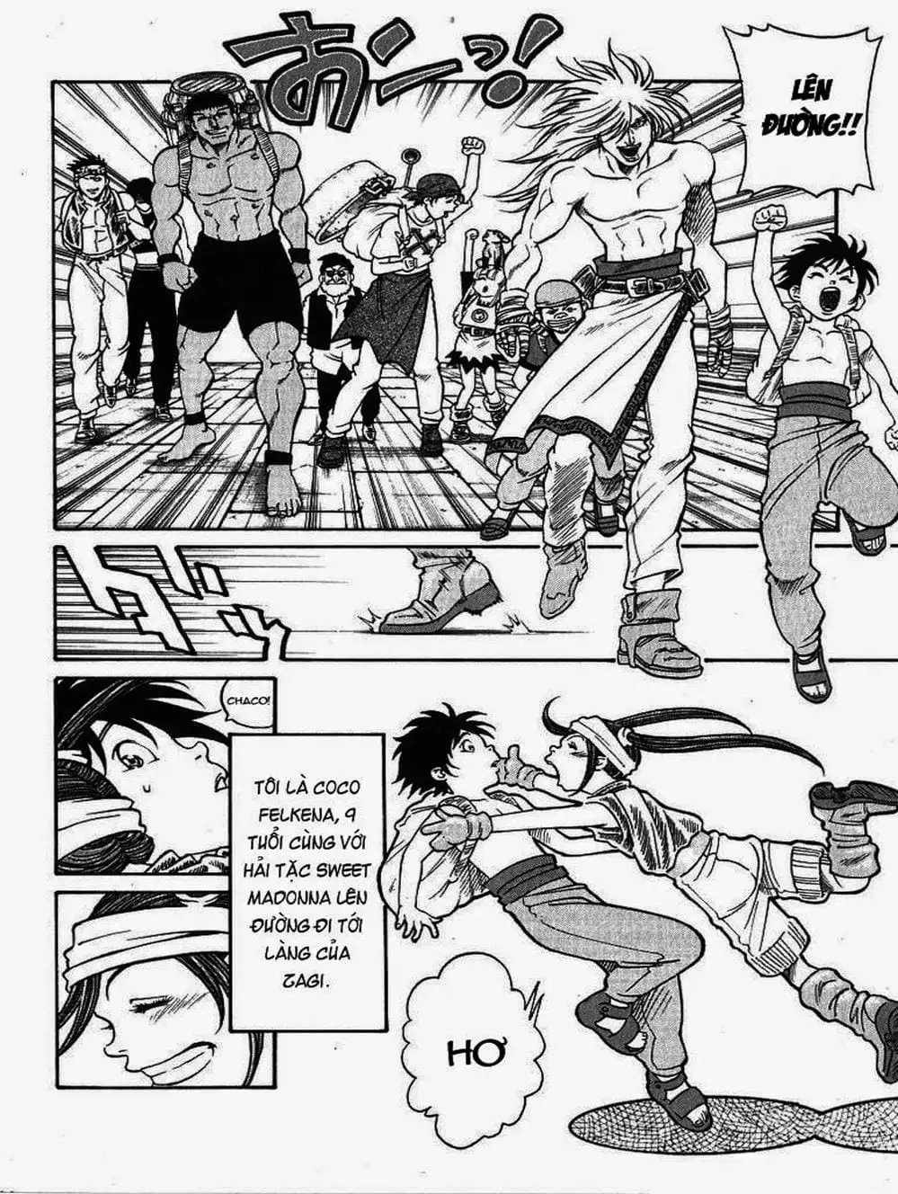 Truyện Tranh Vua Trên Biển - Full Ahead Coco trang 4