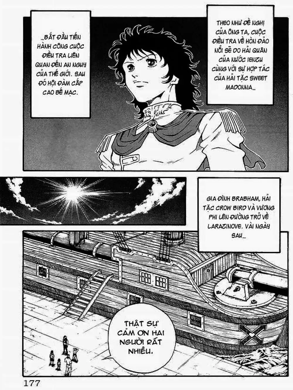 Truyện Tranh Vua Trên Biển - Full Ahead Coco trang 4