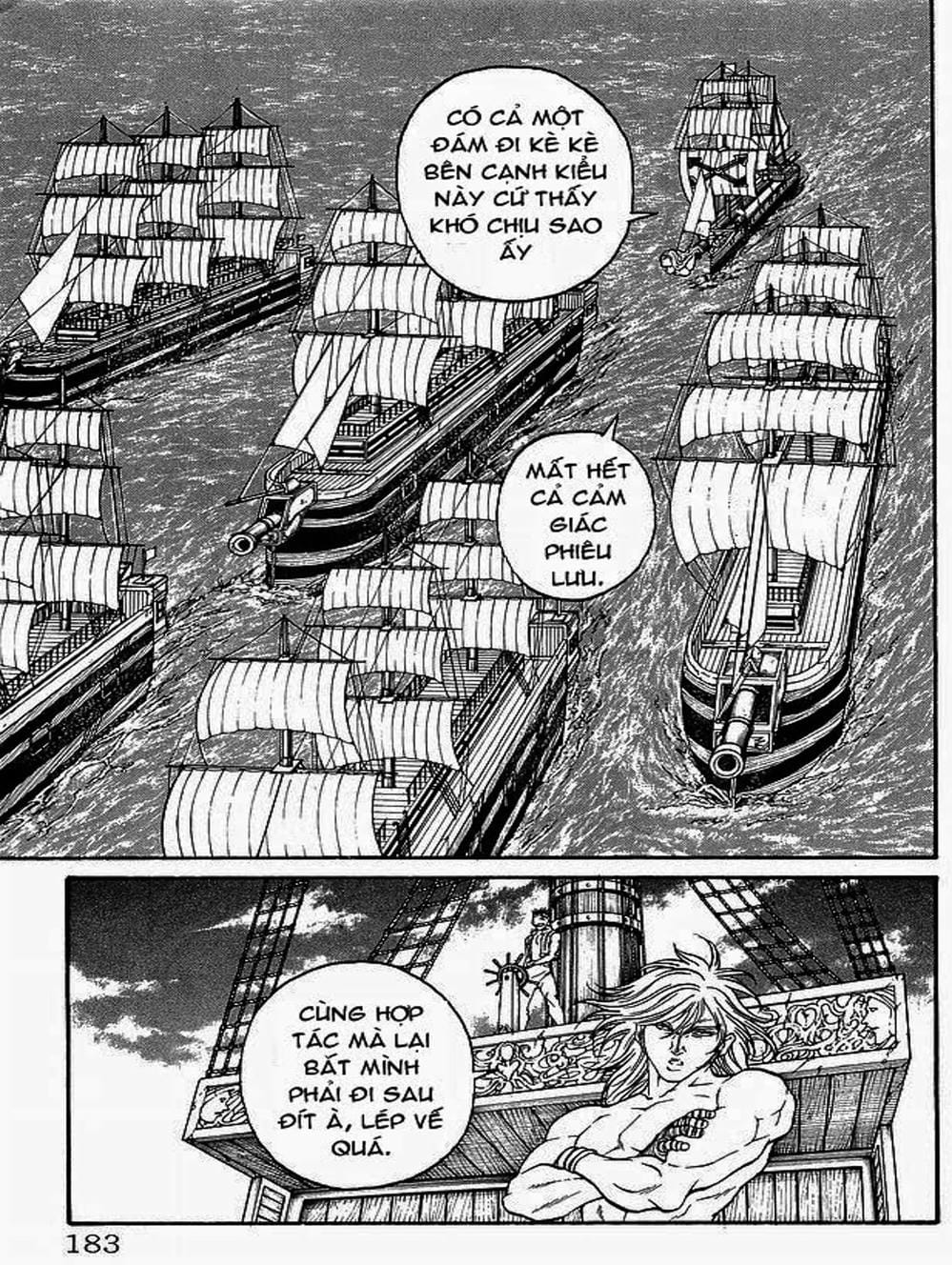 Truyện Tranh Vua Trên Biển - Full Ahead Coco trang 4