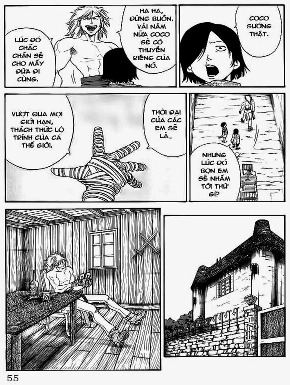 Truyện Tranh Vua Trên Biển - Full Ahead Coco trang 4