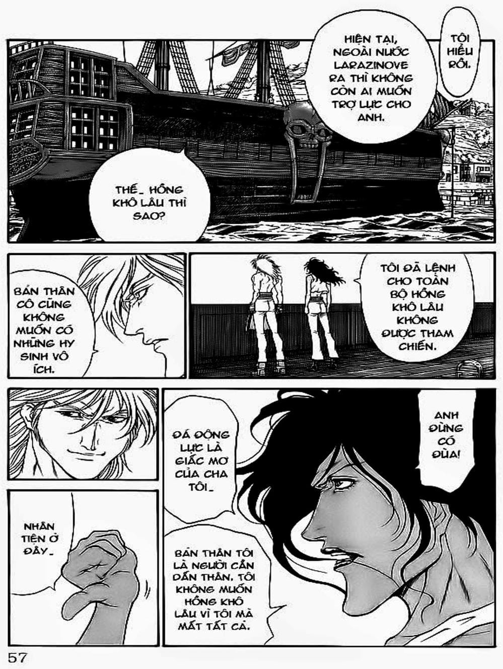 Truyện Tranh Vua Trên Biển - Full Ahead Coco trang 4