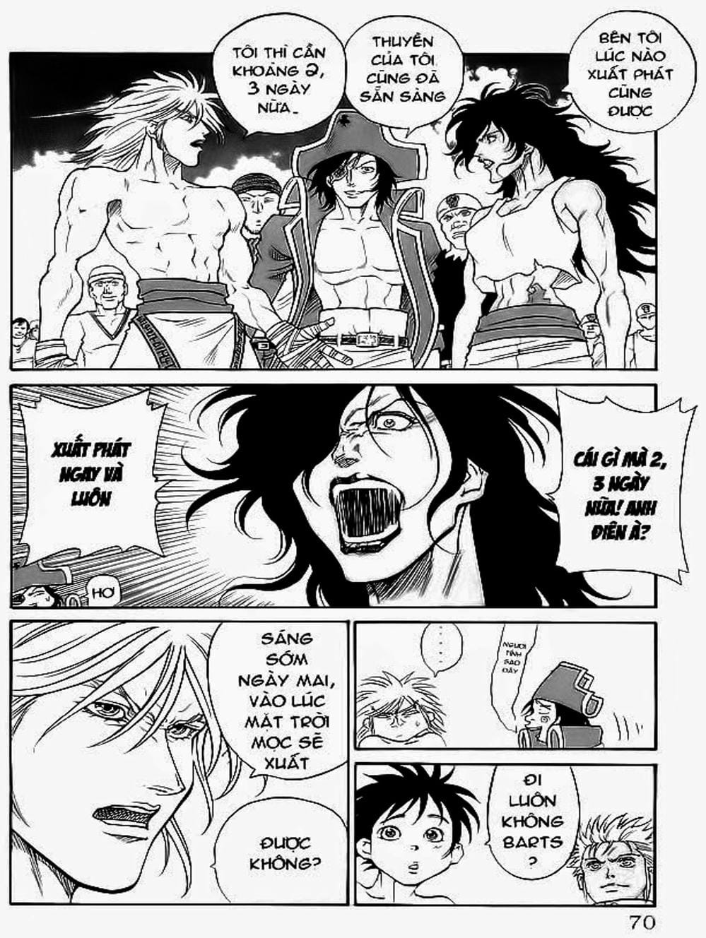 Truyện Tranh Vua Trên Biển - Full Ahead Coco trang 4