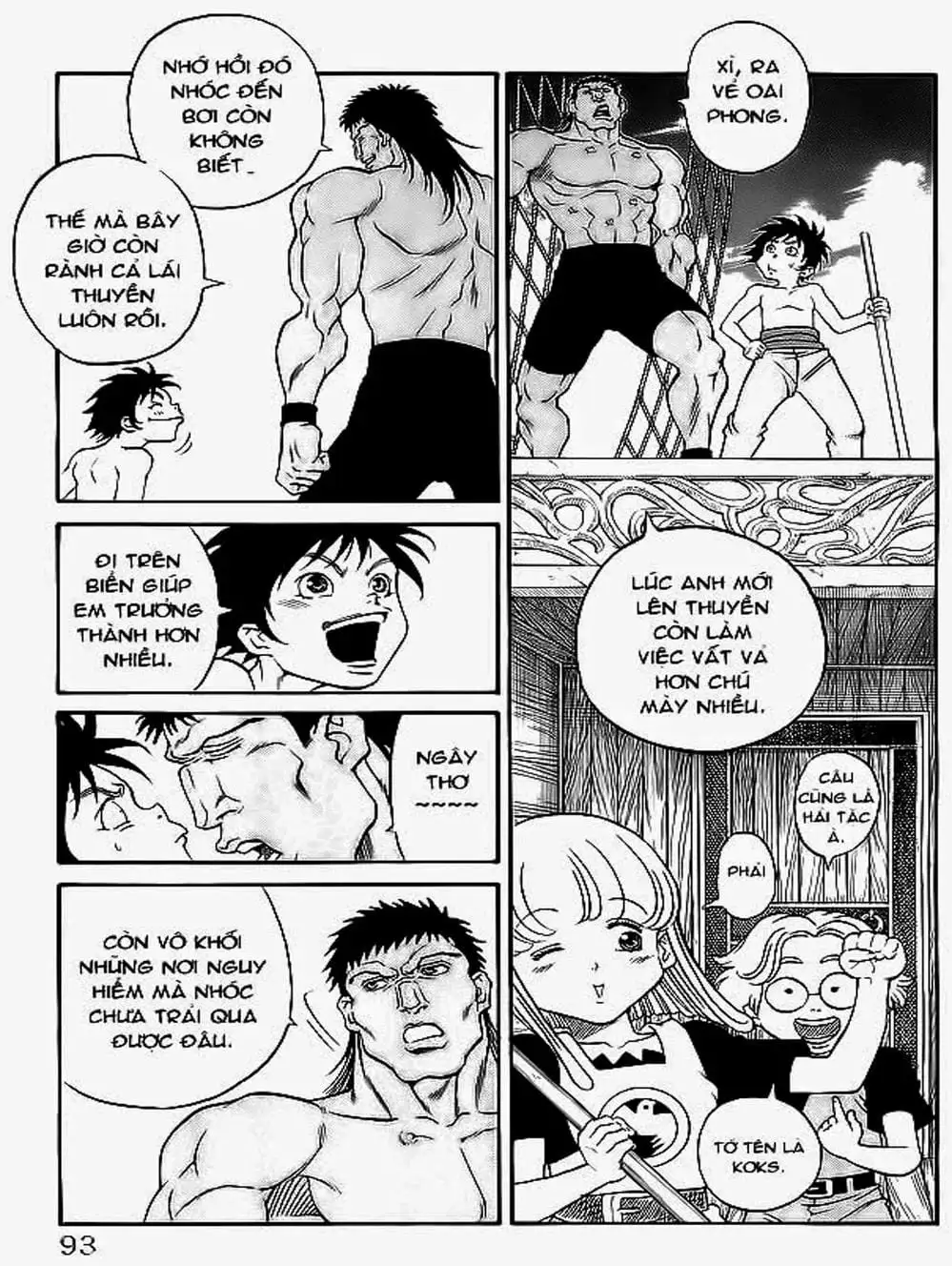 Truyện Tranh Vua Trên Biển - Full Ahead Coco trang 4