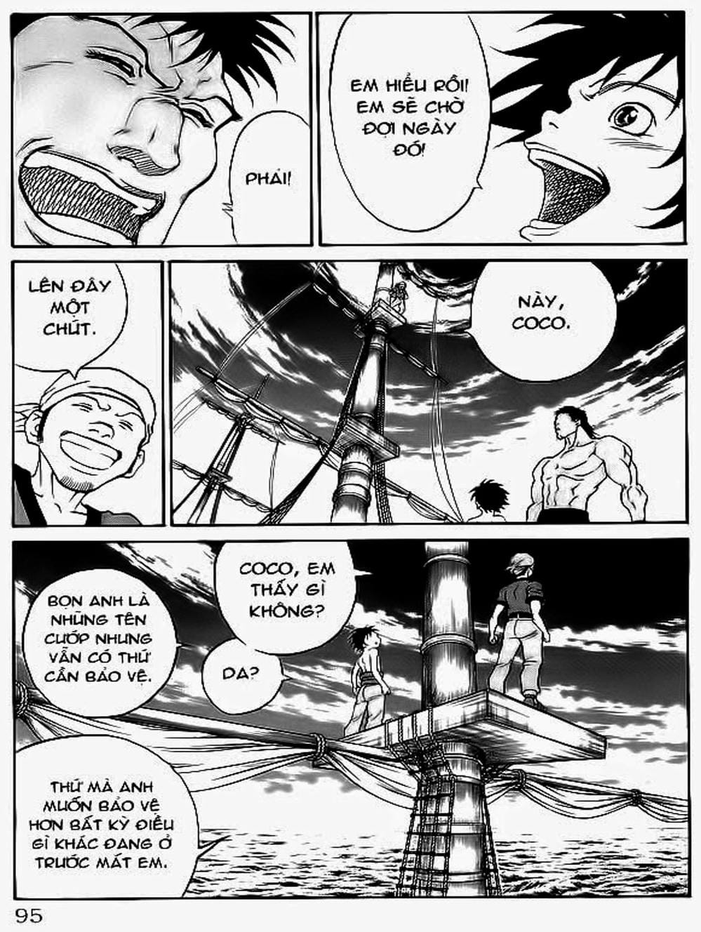 Truyện Tranh Vua Trên Biển - Full Ahead Coco trang 4