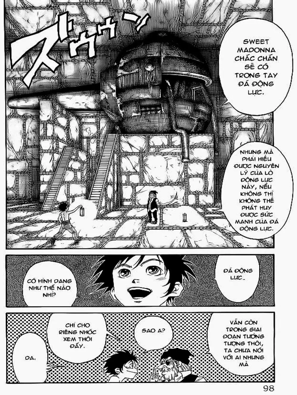 Truyện Tranh Vua Trên Biển - Full Ahead Coco trang 4