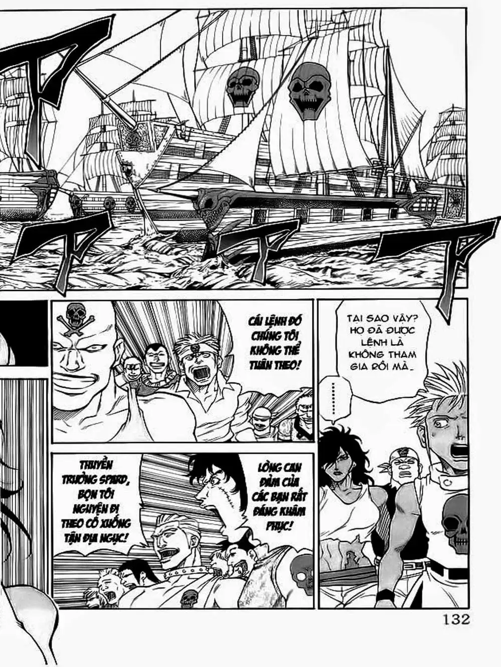 Truyện Tranh Vua Trên Biển - Full Ahead Coco trang 4