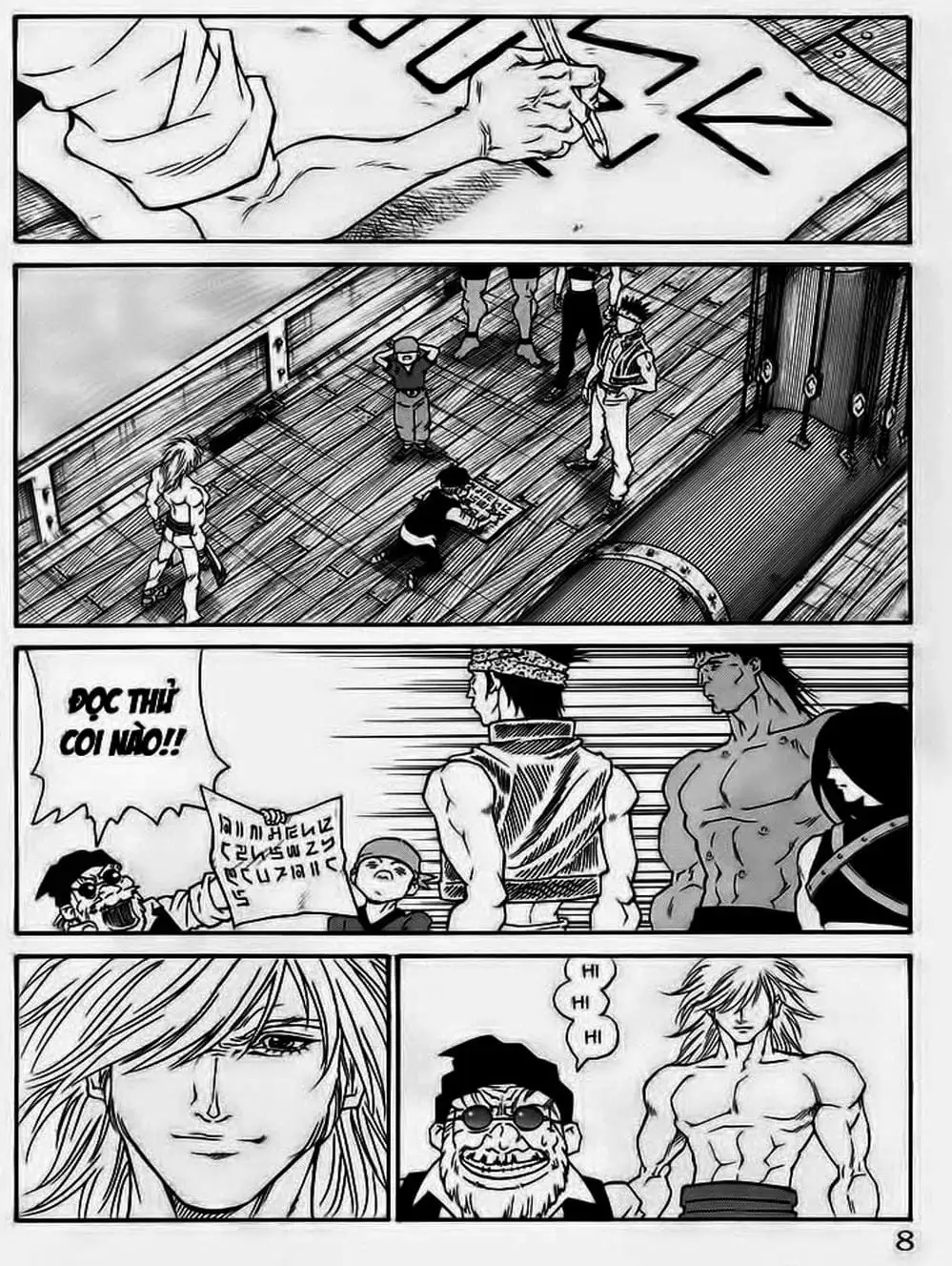 Truyện Tranh Vua Trên Biển - Full Ahead Coco trang 4