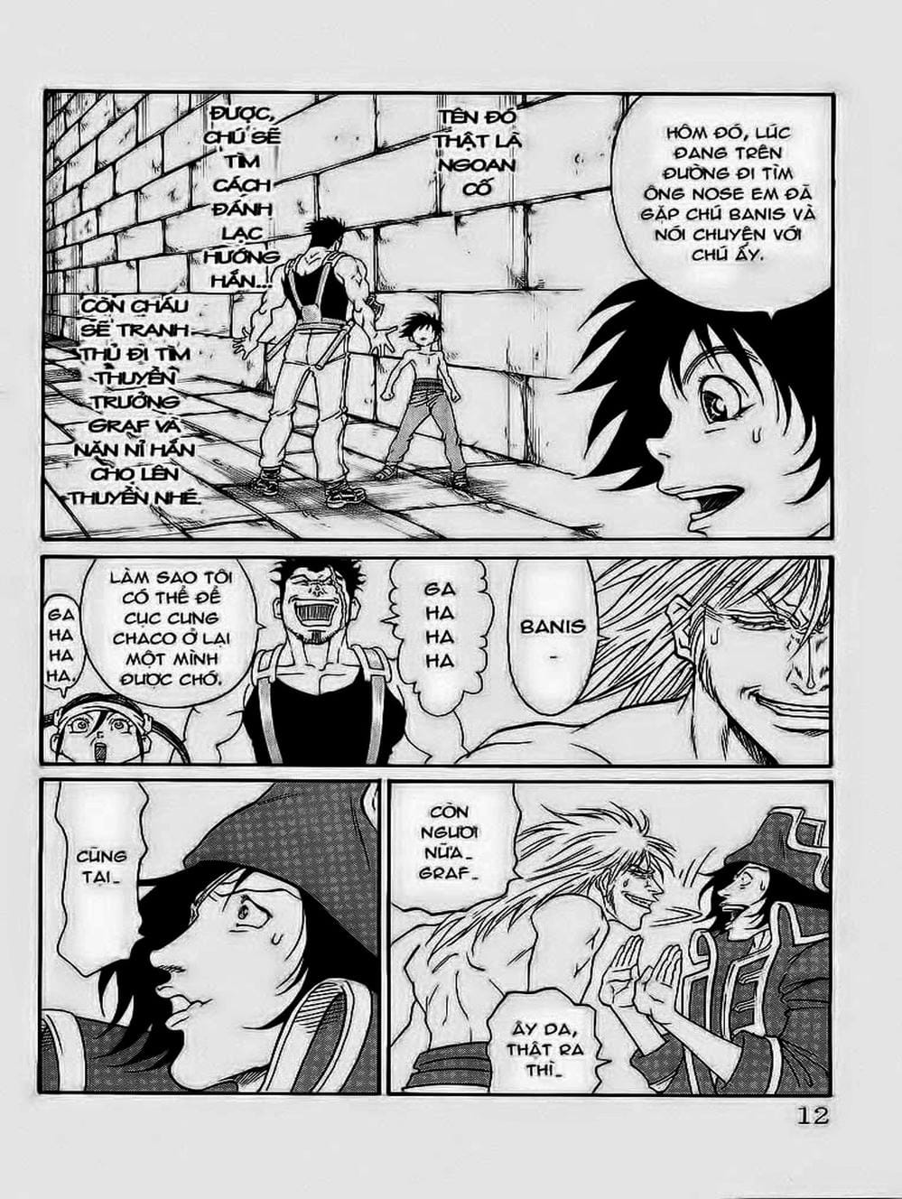 Truyện Tranh Vua Trên Biển - Full Ahead Coco trang 4