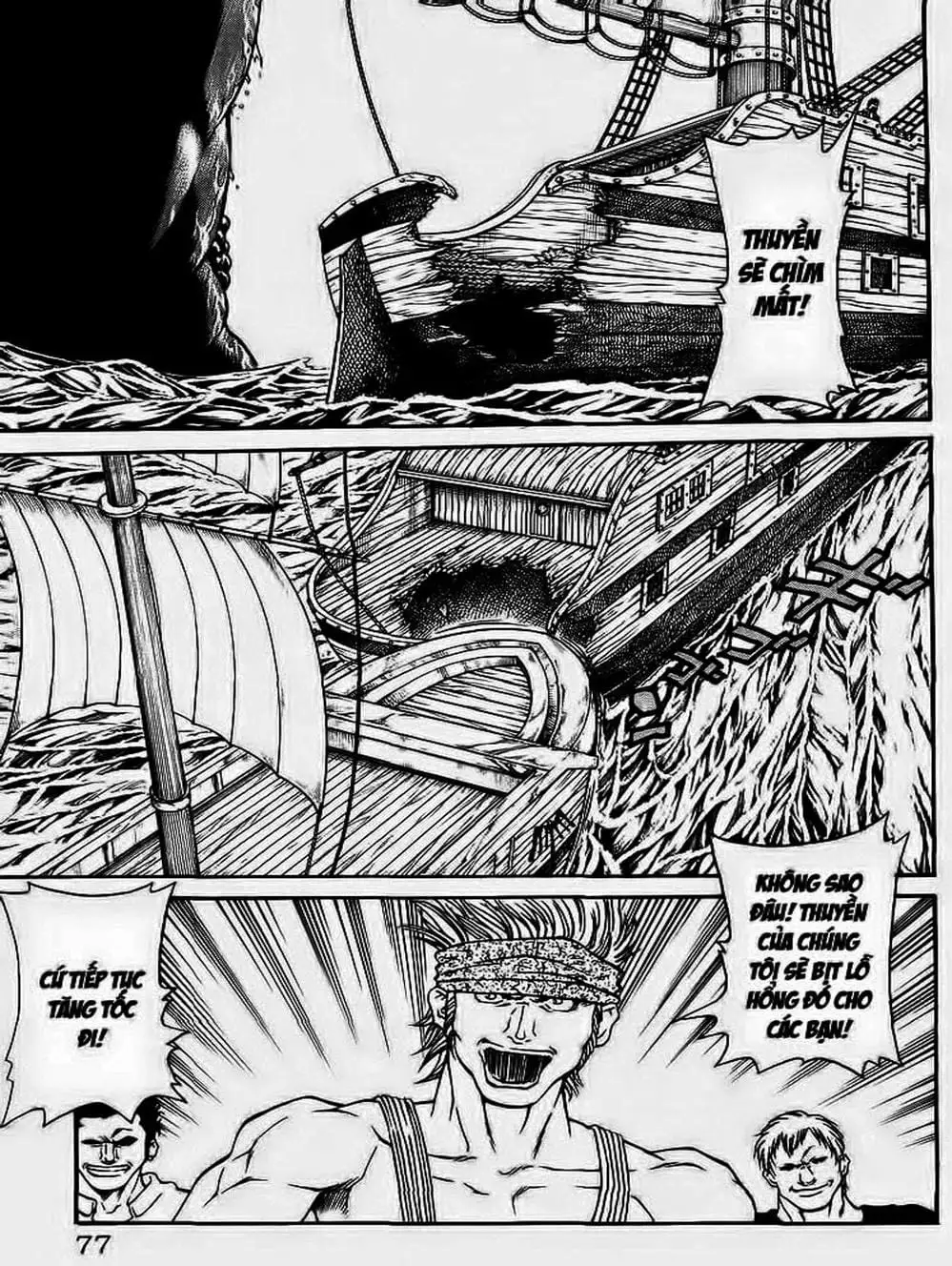 Truyện Tranh Vua Trên Biển - Full Ahead Coco trang 4