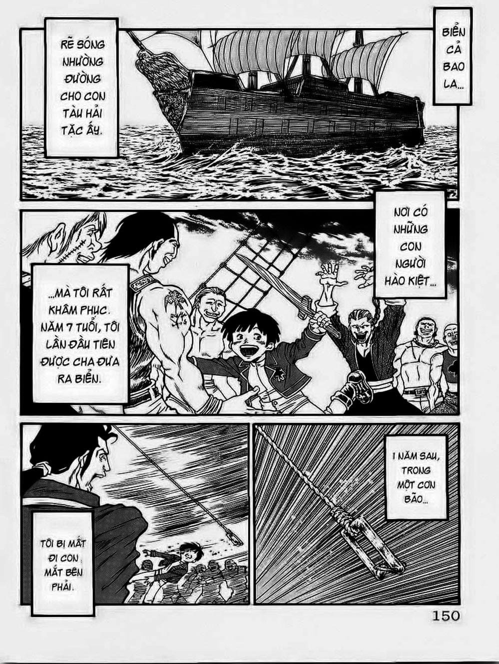 Truyện Tranh Vua Trên Biển - Full Ahead Coco trang 4