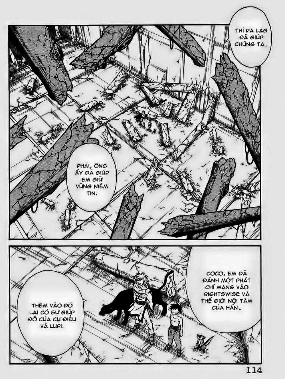 Truyện Tranh Vua Trên Biển - Full Ahead Coco trang 4