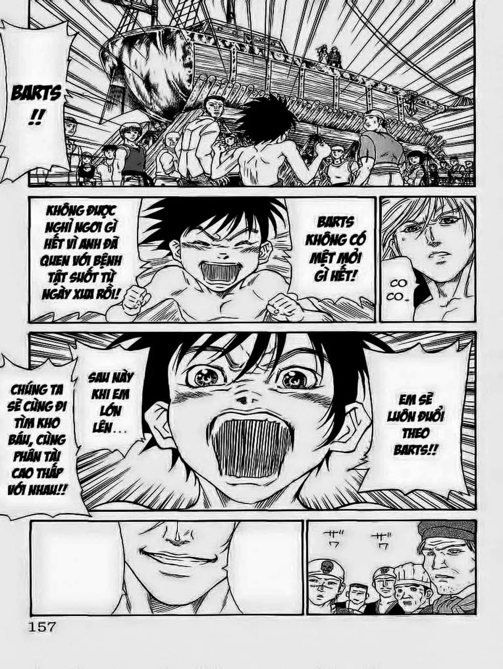 Truyện Tranh Vua Trên Biển - Full Ahead Coco trang 4