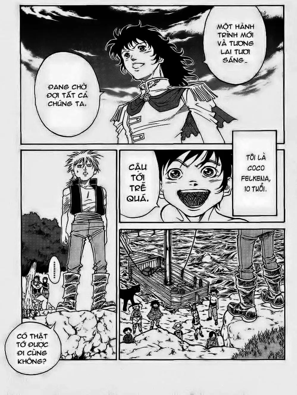 Truyện Tranh Vua Trên Biển - Full Ahead Coco trang 4