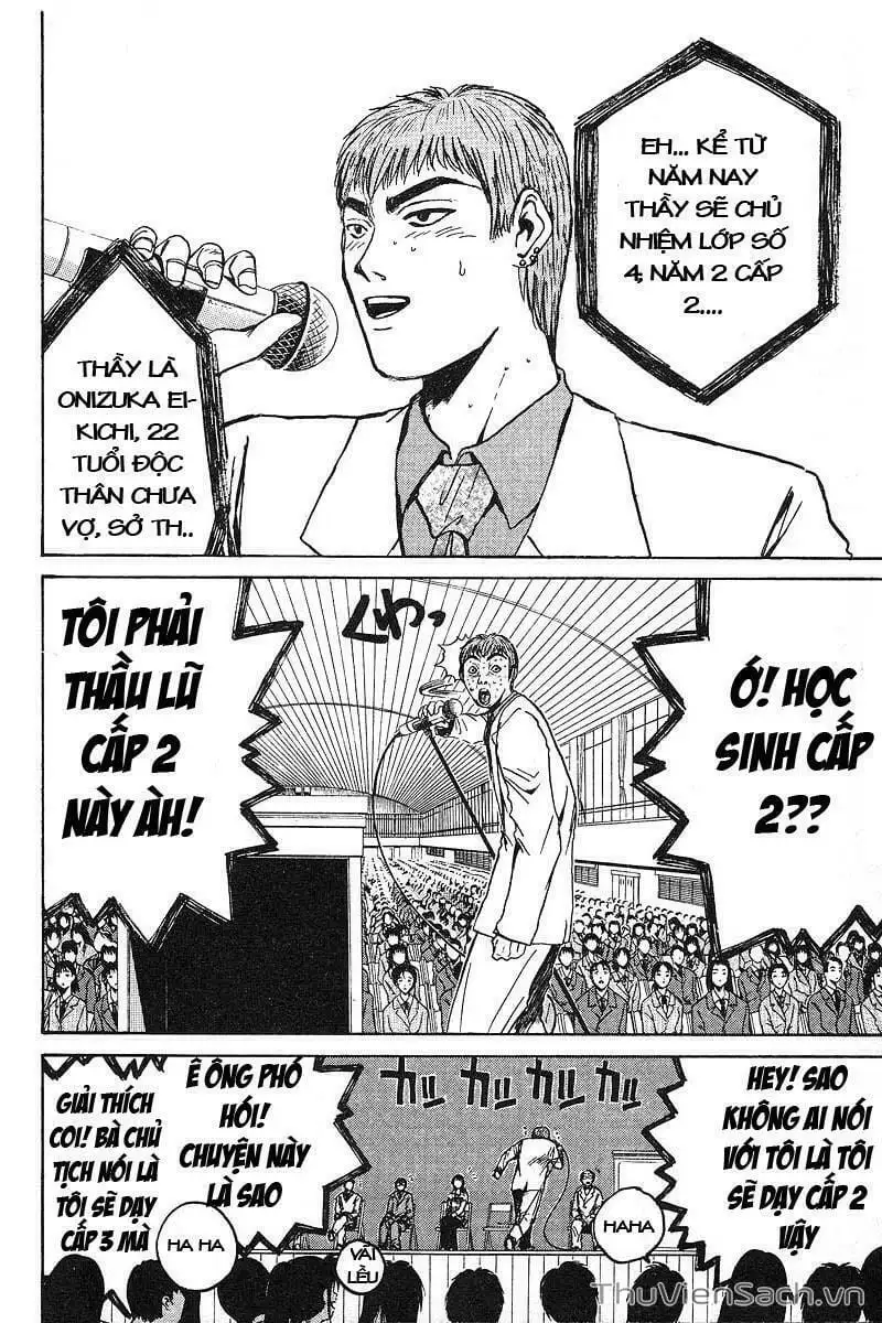 Truyện Tranh Thầy Giáo Vĩ Đại Onizuka - Gto trang 3