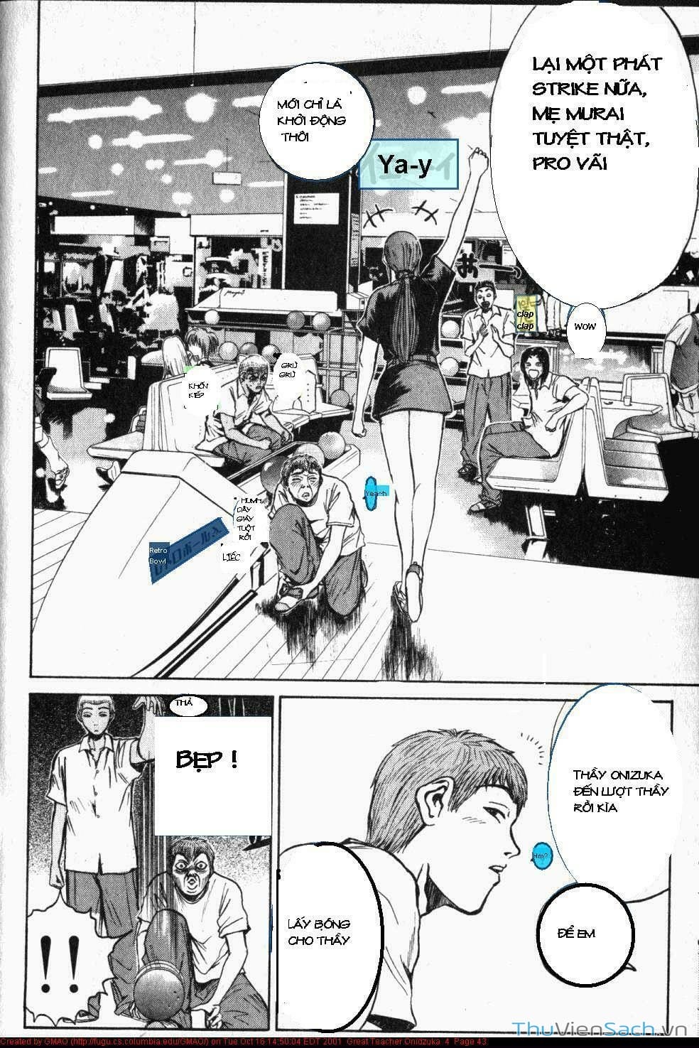 Truyện Tranh Thầy Giáo Vĩ Đại Onizuka - Gto trang 3
