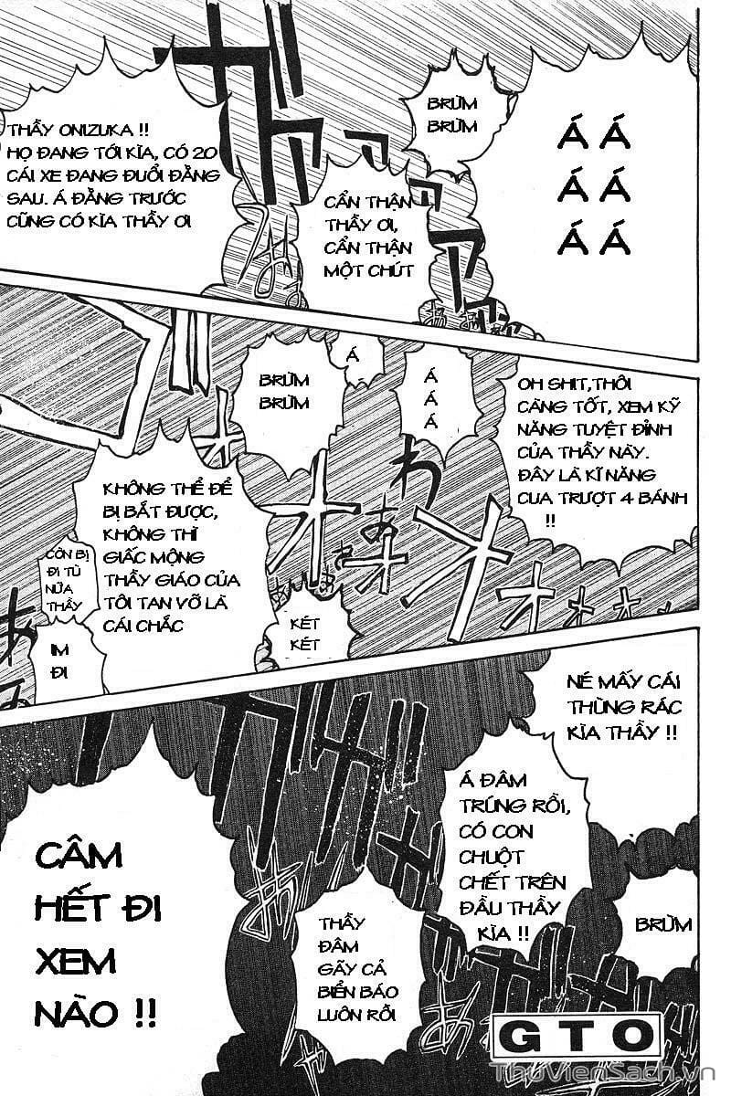 Truyện Tranh Thầy Giáo Vĩ Đại Onizuka - Gto trang 3