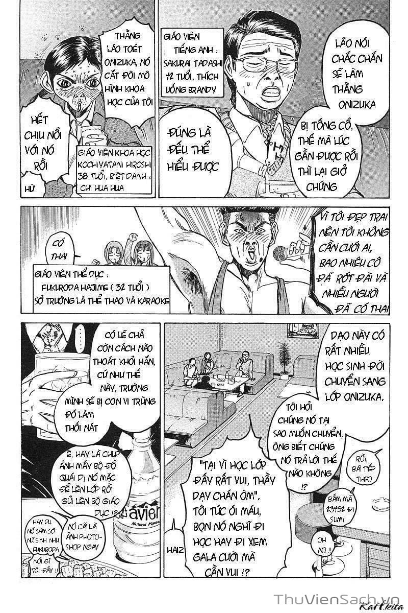 Truyện Tranh Thầy Giáo Vĩ Đại Onizuka - Gto trang 3