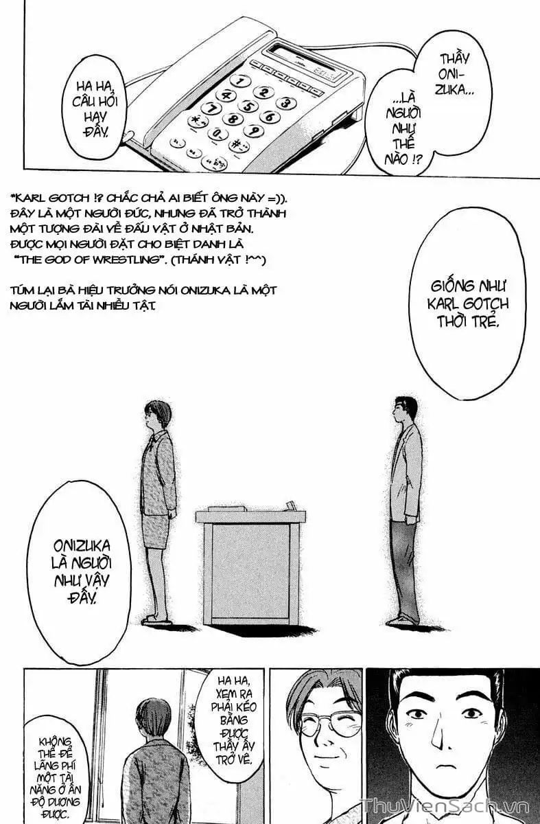Truyện Tranh Thầy Giáo Vĩ Đại Onizuka - Gto trang 3