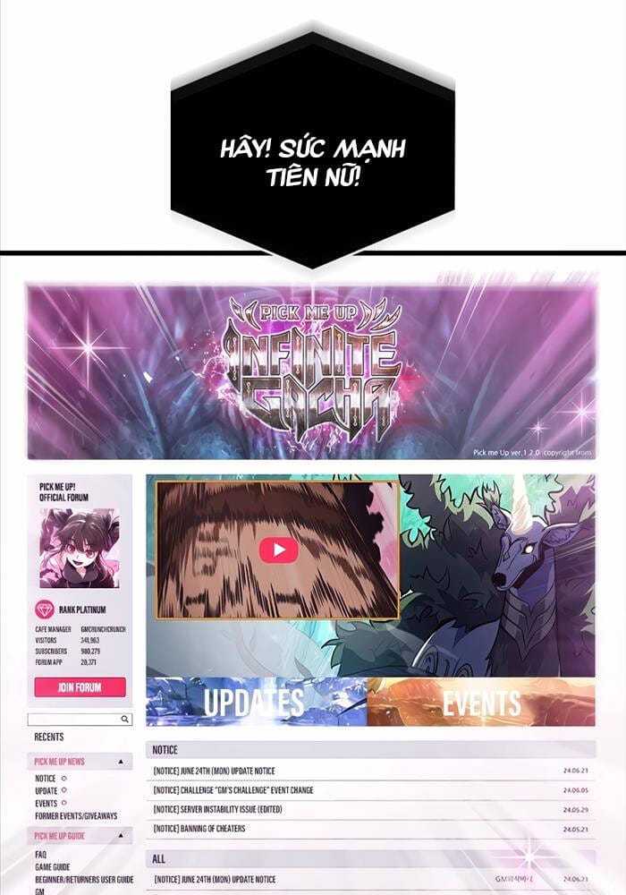 Truyện Tranh Gacha Vô Hạn - Pick Me Up! Infinite Gacha trang 8